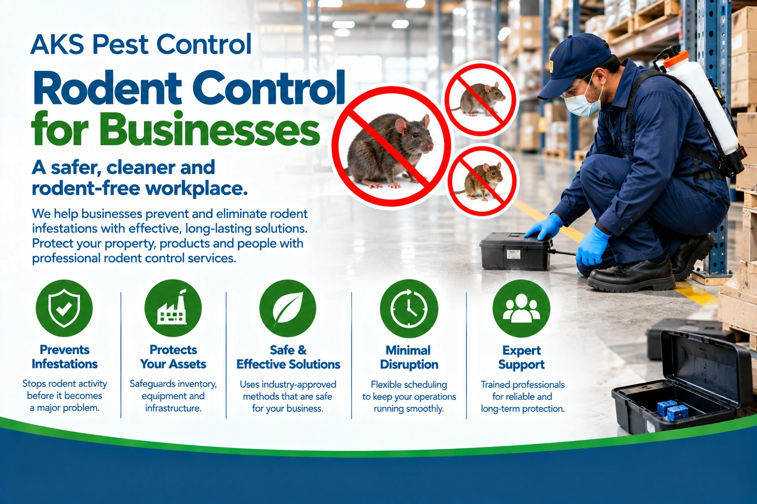 Rodent control for businesses in Gurgaon and Delhi NCR