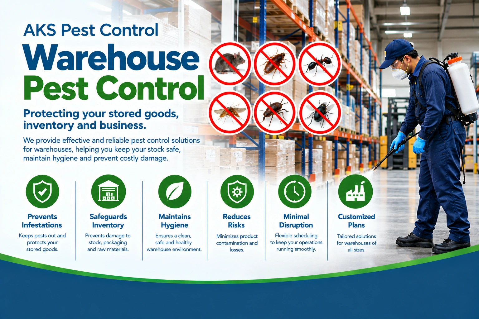 Warehouse Pest Control Services in Gurgaon and Delhi NCR